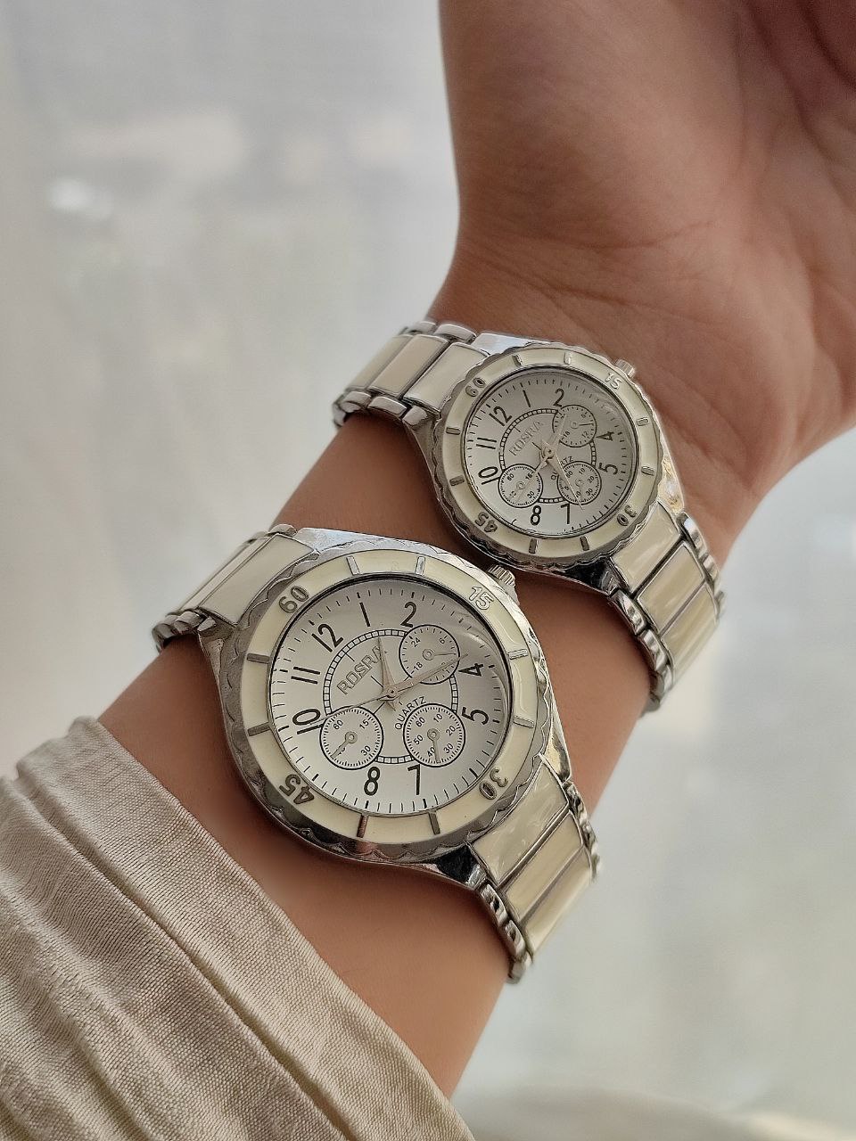 ساعت مچی سرامیکی زنانه و مردانه Russara