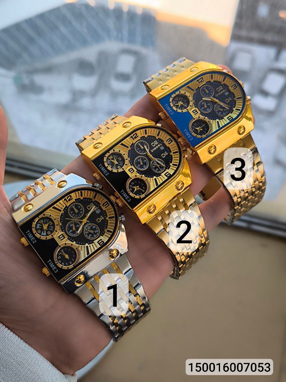 ساعت مچی دیزل طرح 7 موتوره