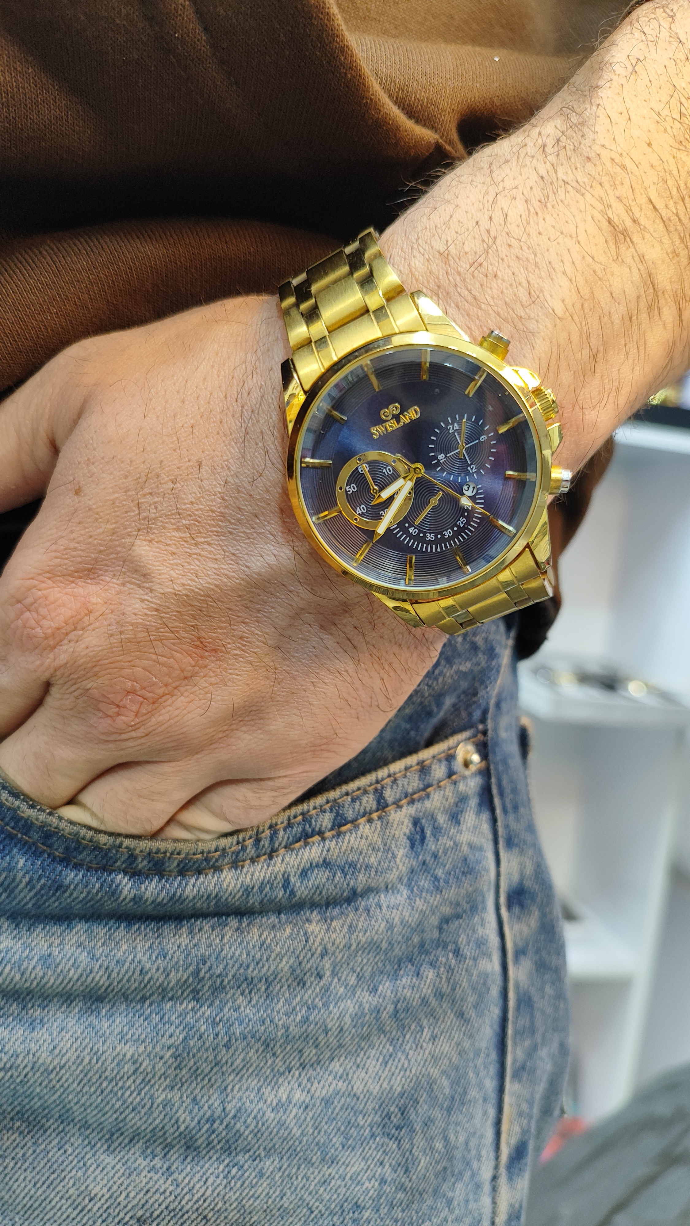 ساعت الگانس مردانه کد 76500